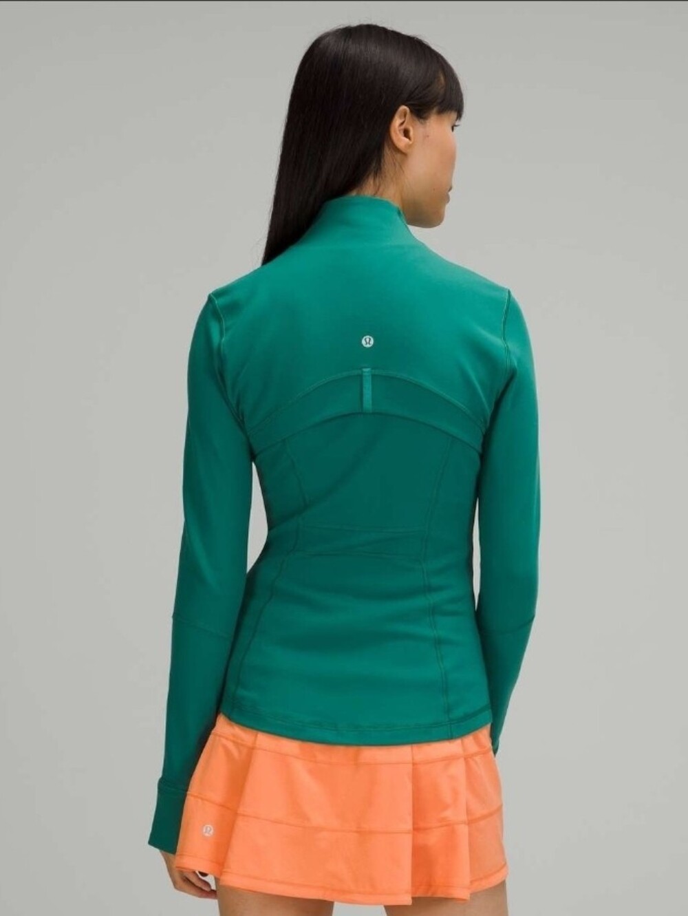 Lululemon Define Jacket Luon Teal Lagoon Size 8 Full Zip - Picture 2 of 11